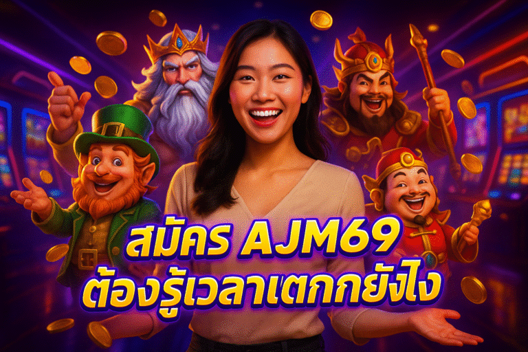 สมัคร AJM69 ต้องรู้เวลาแตกยังไง